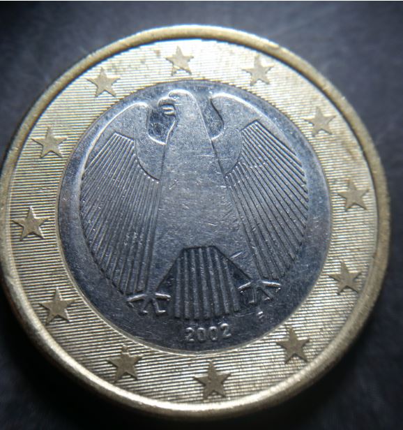 One-Euro-2002f-Germany.-Error-One-Without-Separation